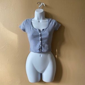 Brandy Melville Blue Striped Zelly